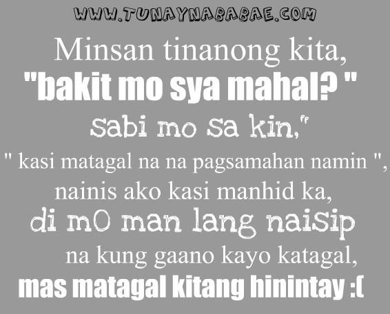 Tagalog Quotes Para Sa Boyfriend. QuotesGram
