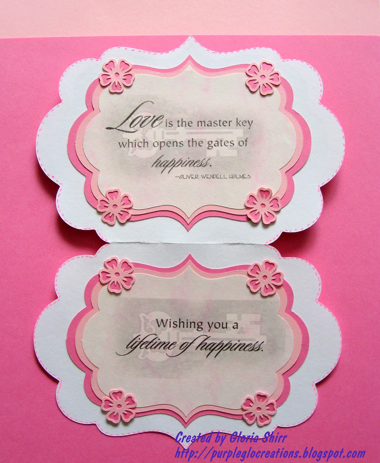Lovely 60 Just Because Flower Card Quotes