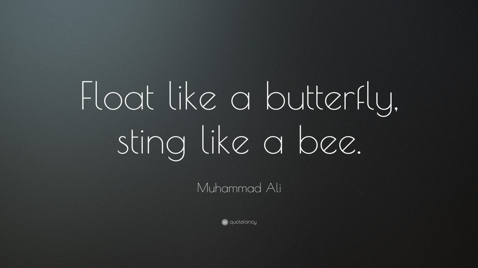 Muhammad Ali Quotes Float Like A Butterfly