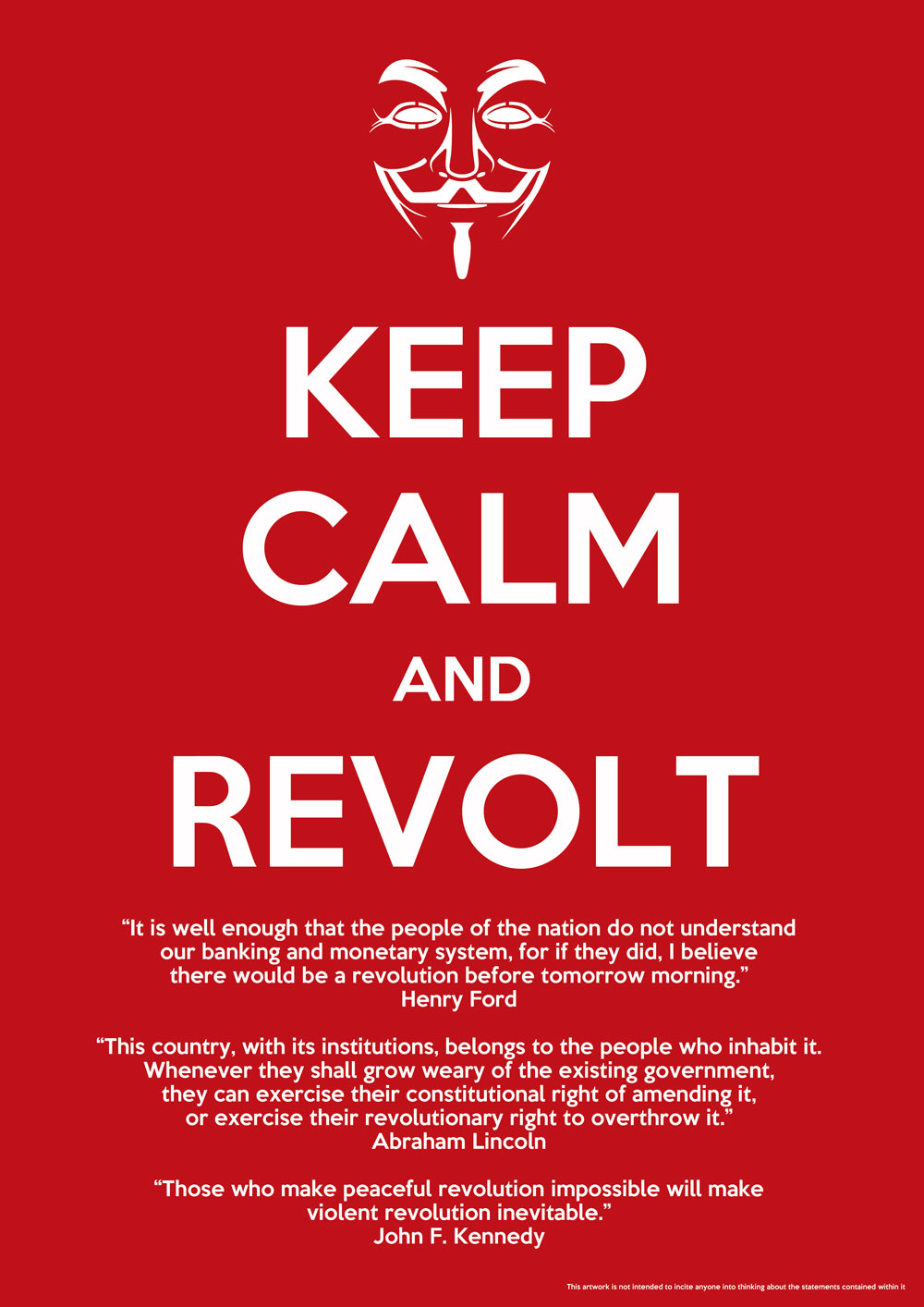 47264456 keep calm and revolt peace quote