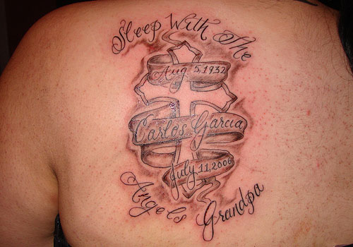 29 Beautiful Grandpa Shoulder Tattoos  Tattoo Designs  TattoosBagcom