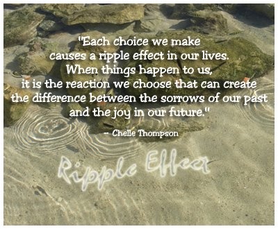 Ripple Effect Quotes And Sayings. QuotesGram