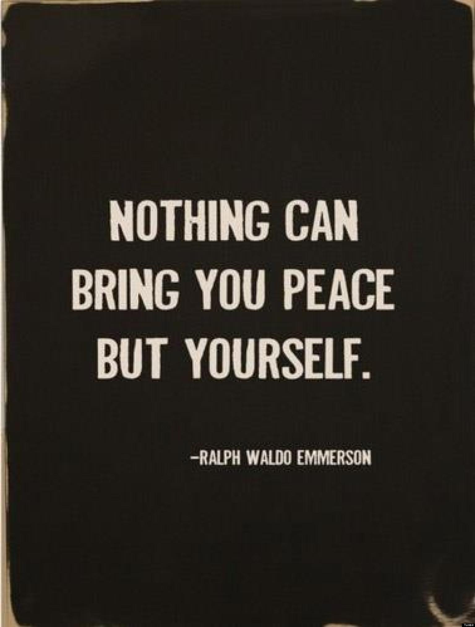 Famous Quotes About Inner Peace QuotesGram