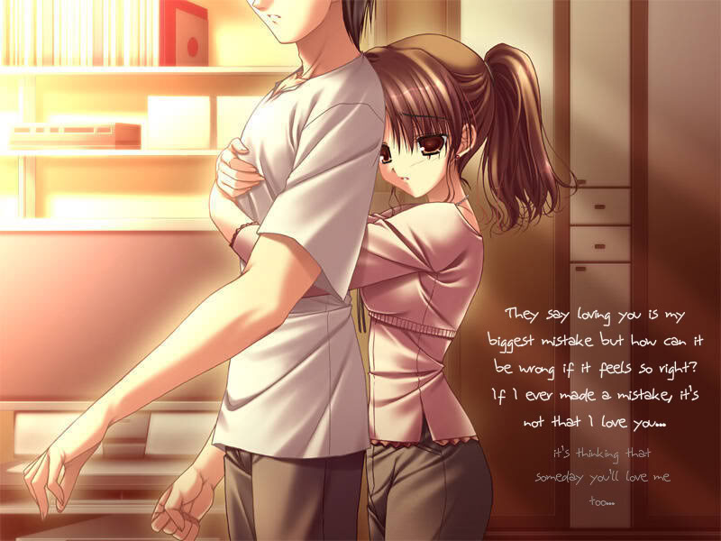 Anime Couple With Love Quotes. QuotesGram