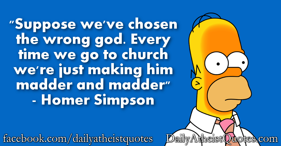 Simpsons God Quotes. QuotesGram Simpsons God Quotes. QuotesGram