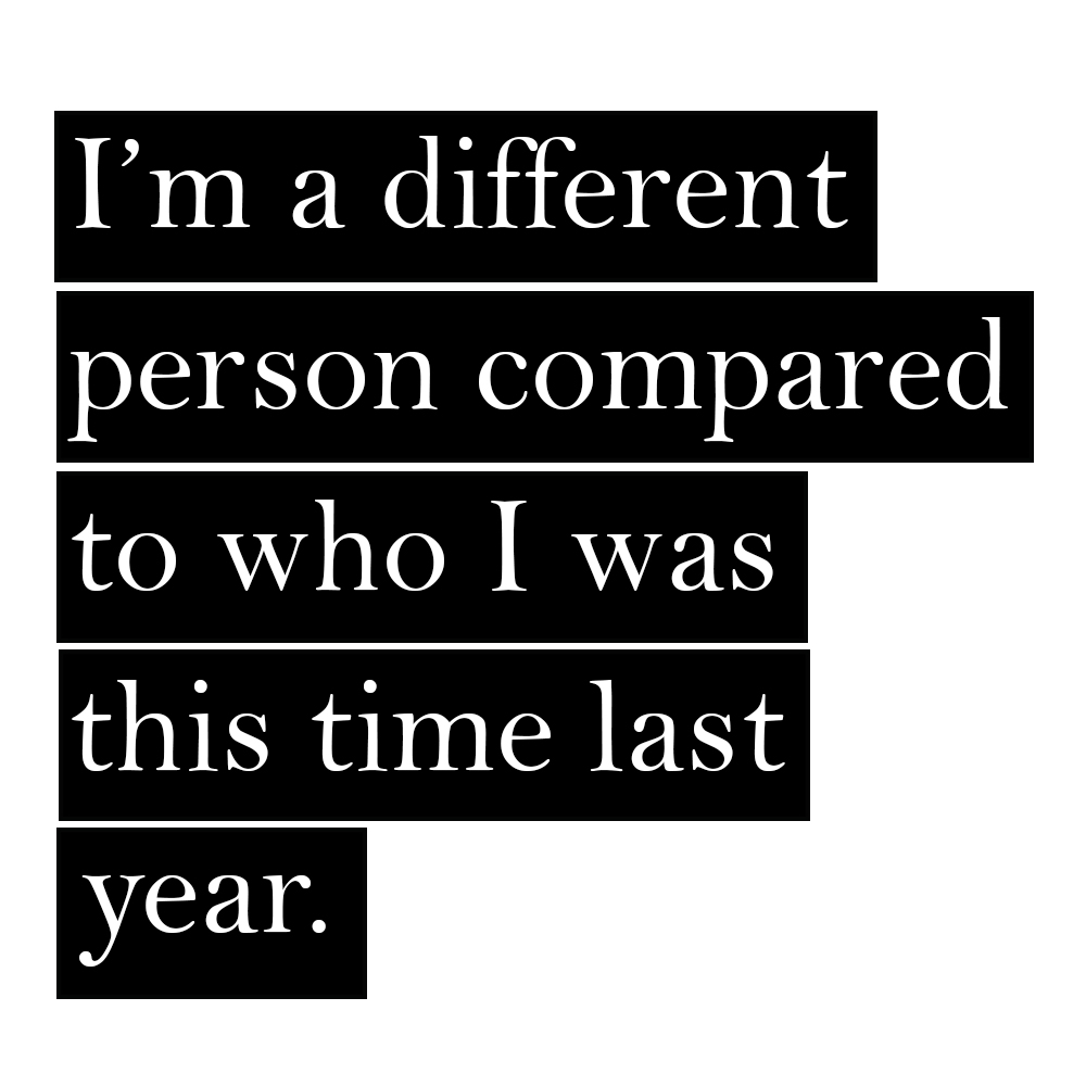 Im A Changed Person Quotes. Quotesgram