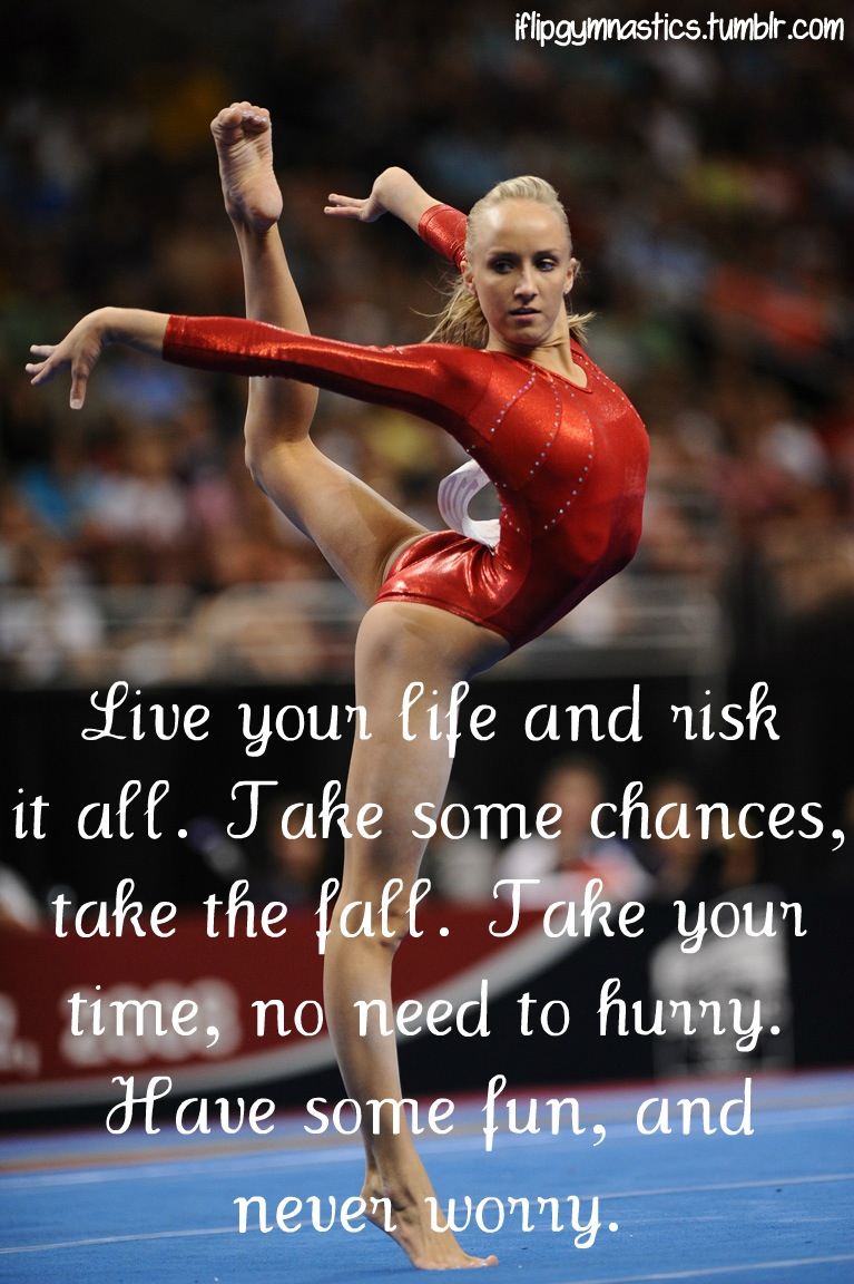 Gymnast With Name Famous Quotes. QuotesGram
