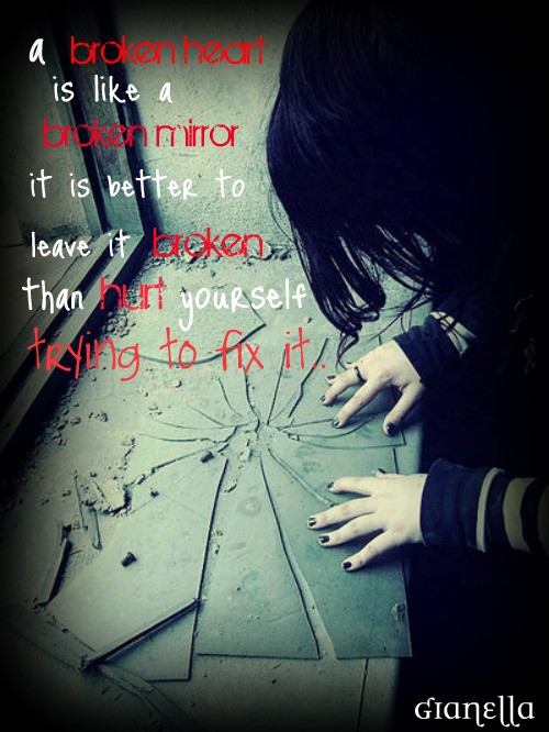  Emo Broken Heart Quotes  QuotesGram