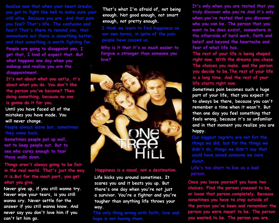 One Tree Hill Quotes