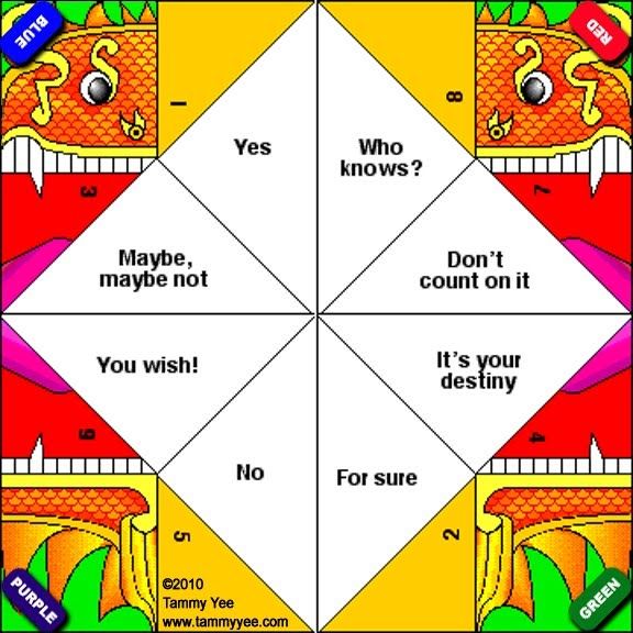 Fortune Teller Ideas For Kids Meyasity