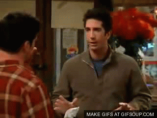 Friends Joey Air Quotes Gif. QuotesGram