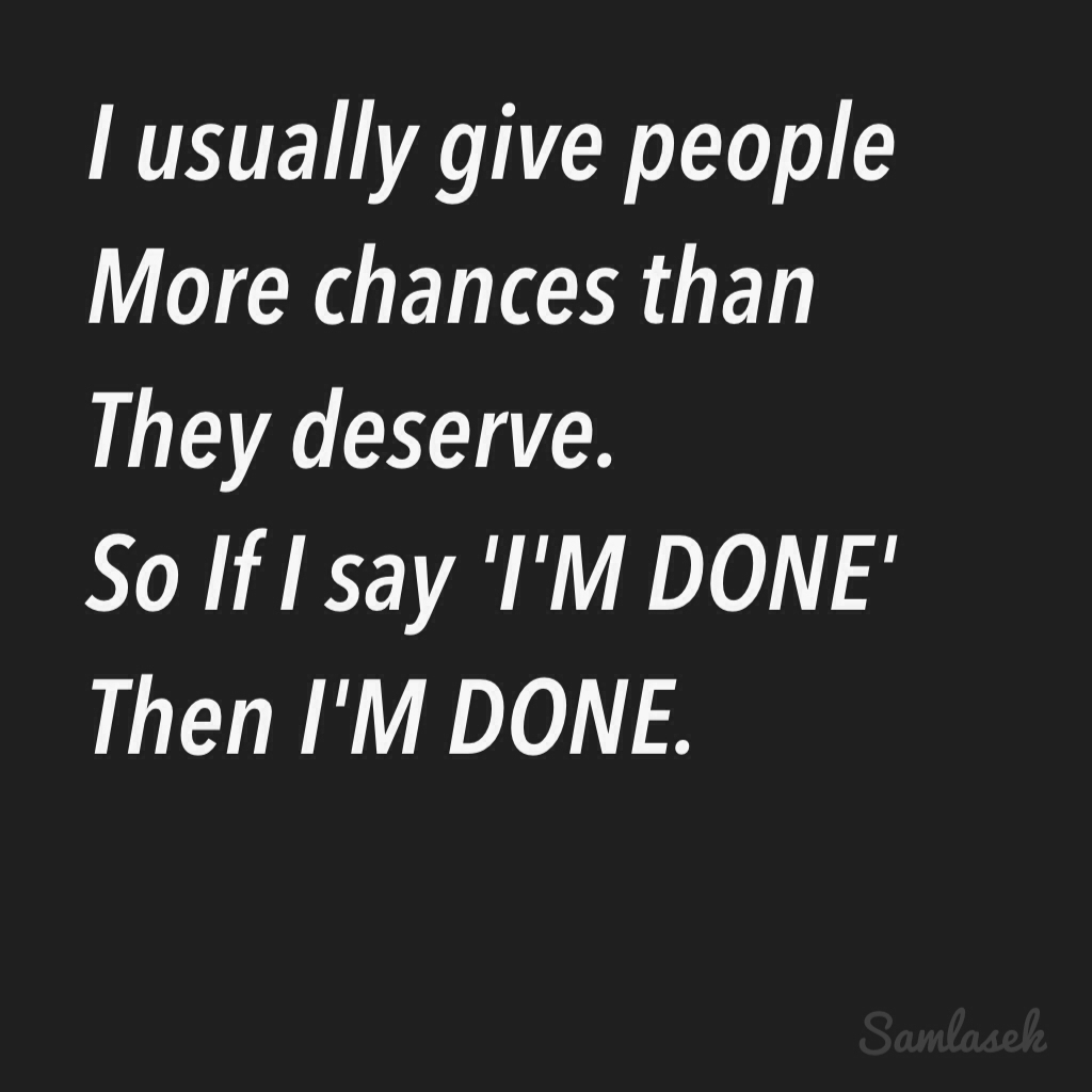 im done quotes