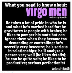 Traits male virgo 12 Best