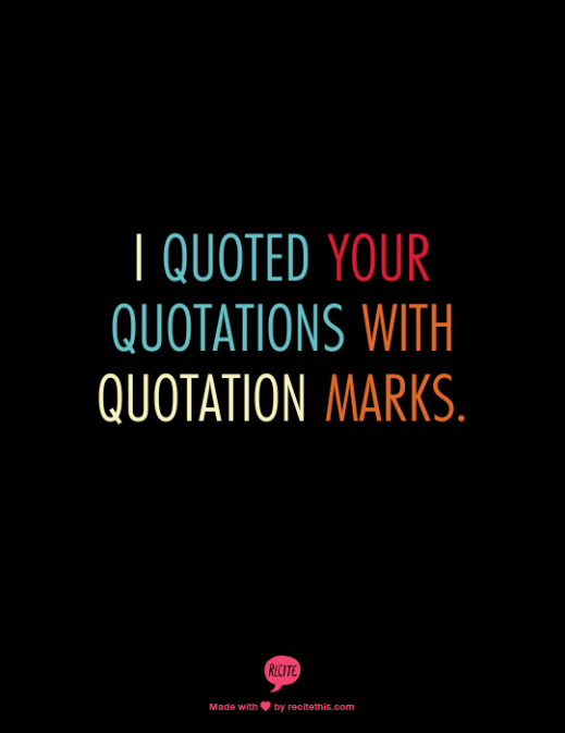 Single Quotes Vs Double Quotes. QuotesGram