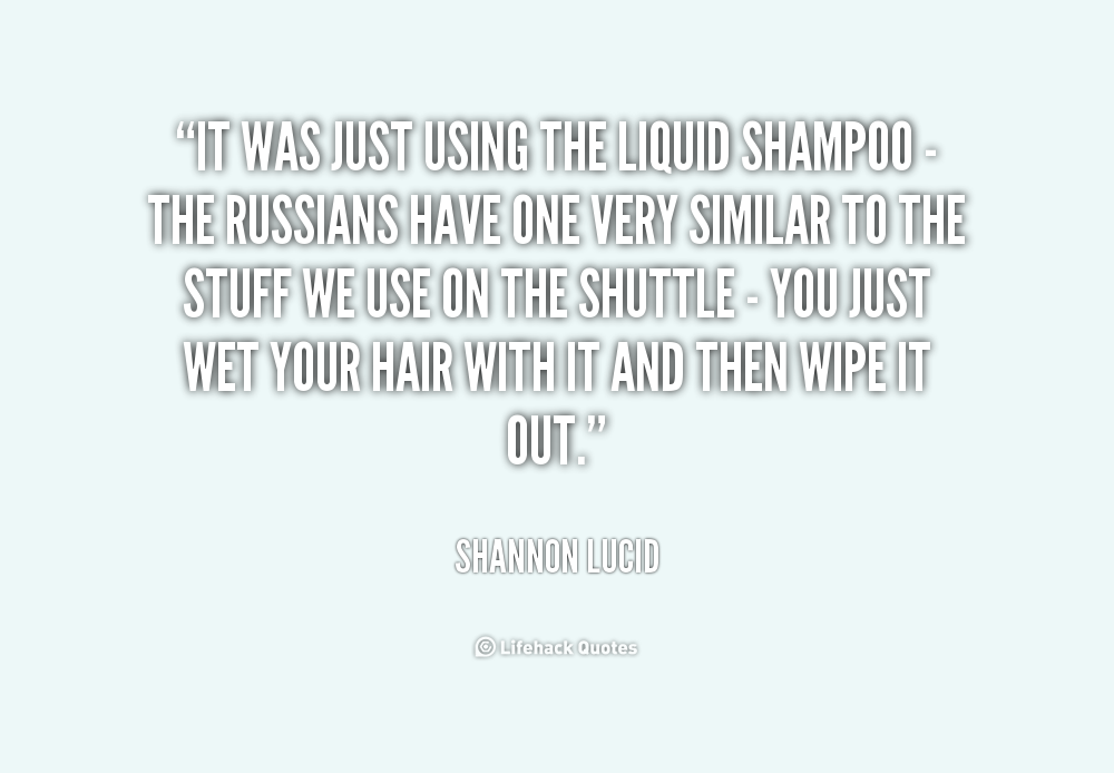 Shampoo Quotes. QuotesGram