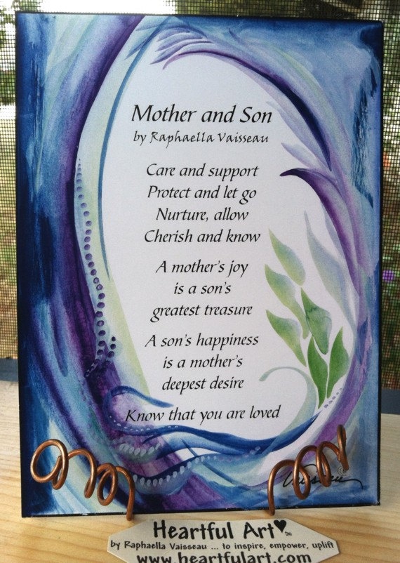 Mother And Son Quotes And Poems. QuotesGram