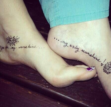 Mother Daughter Tattoos Cute Quotes Quotesgram