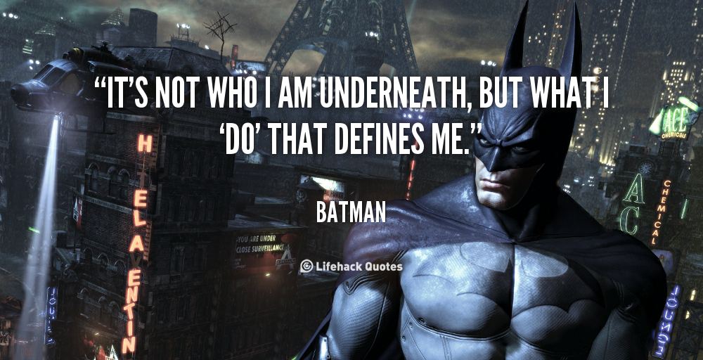 Batman Quotes About Life. QuotesGram