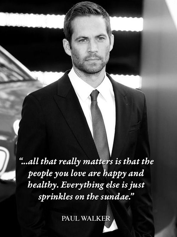 Quotes Paul Walker | the quotes