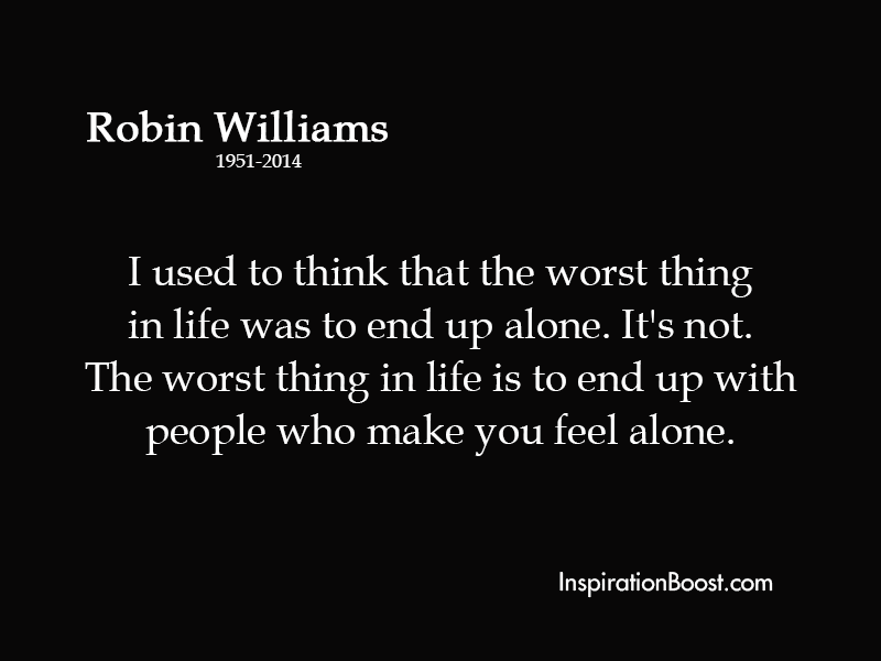 Robin Williams Quotes  On Depression  QuotesGram