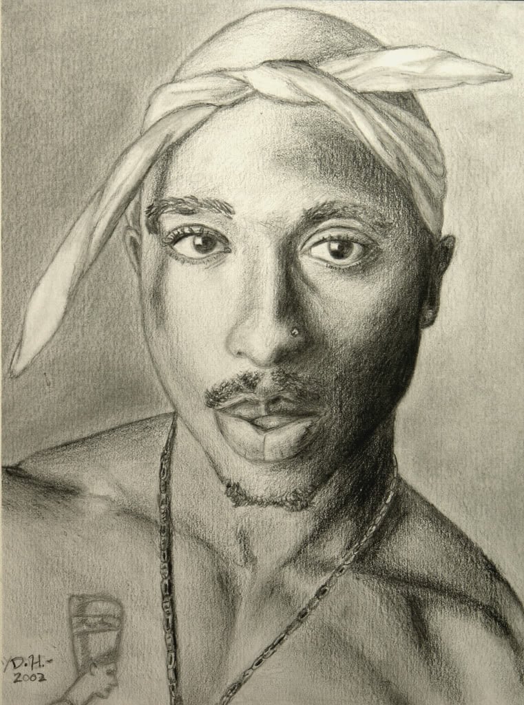 Drawing Tupac Quotes.