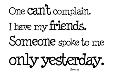 Best Eeyore Quotes. QuotesGram
