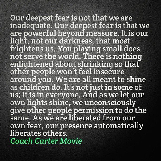 From The Movie Coach Carter Quotes Quotesgram