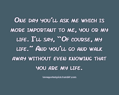 You Are Important To Me Quotes. QuotesGram