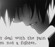 Sad Anime Guy Quotes Quotesgram