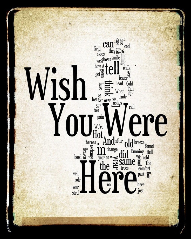 Pink Floyd Wish You Were Here Quotes Quotesgram