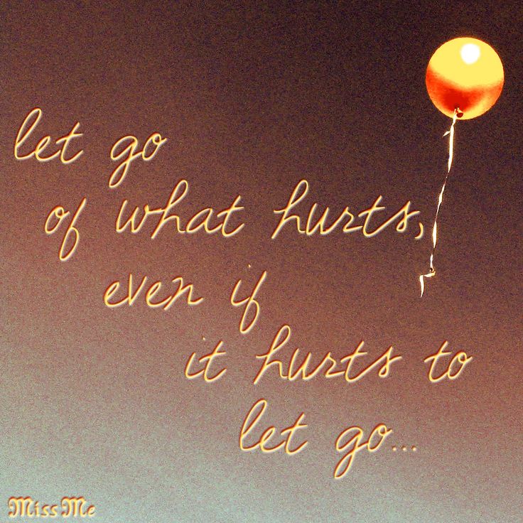 Letting Go Of Hurt Quotes.