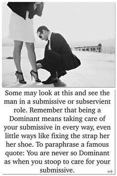 Quotes submissive to dominant Why Some