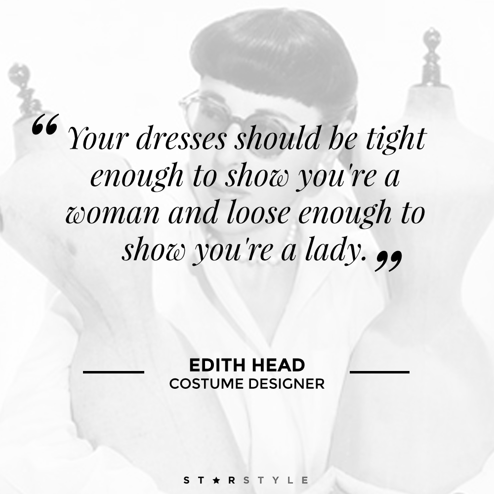 Edith Head Quotes. QuotesGram