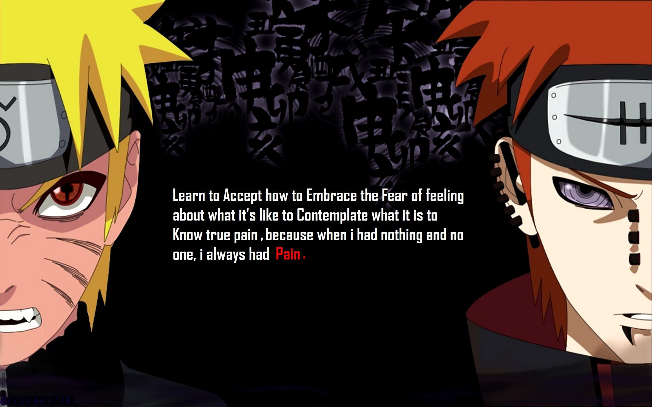 Quotes From Naruto Pain Wallpaper Quotesgram New followers of naruto should. quotes from naruto pain wallpaper
