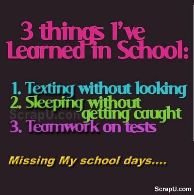  Quotes  About Missing  School  QuotesGram