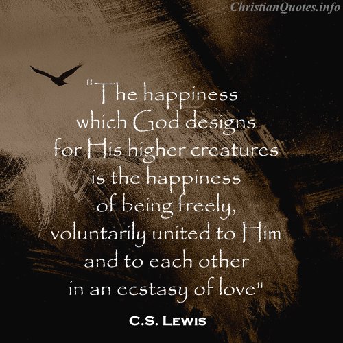 Cs Lewis Quotes On Joy Cs Lewis Quotes About Joy. Quotesgram