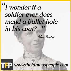 Clara Barton Quote on duty