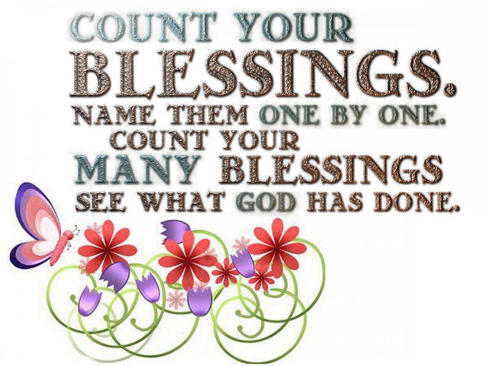 Blessings To Count