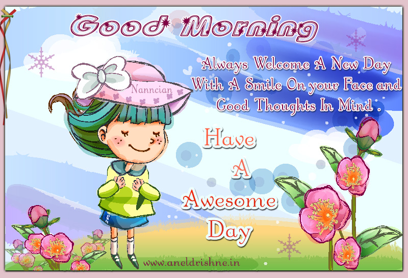 Awesome Good Morning Quotes QuotesGram