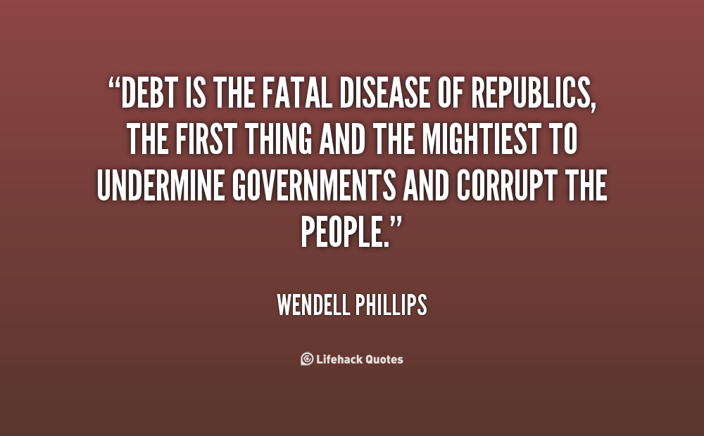 Debt Quotes To Share. QuotesGram