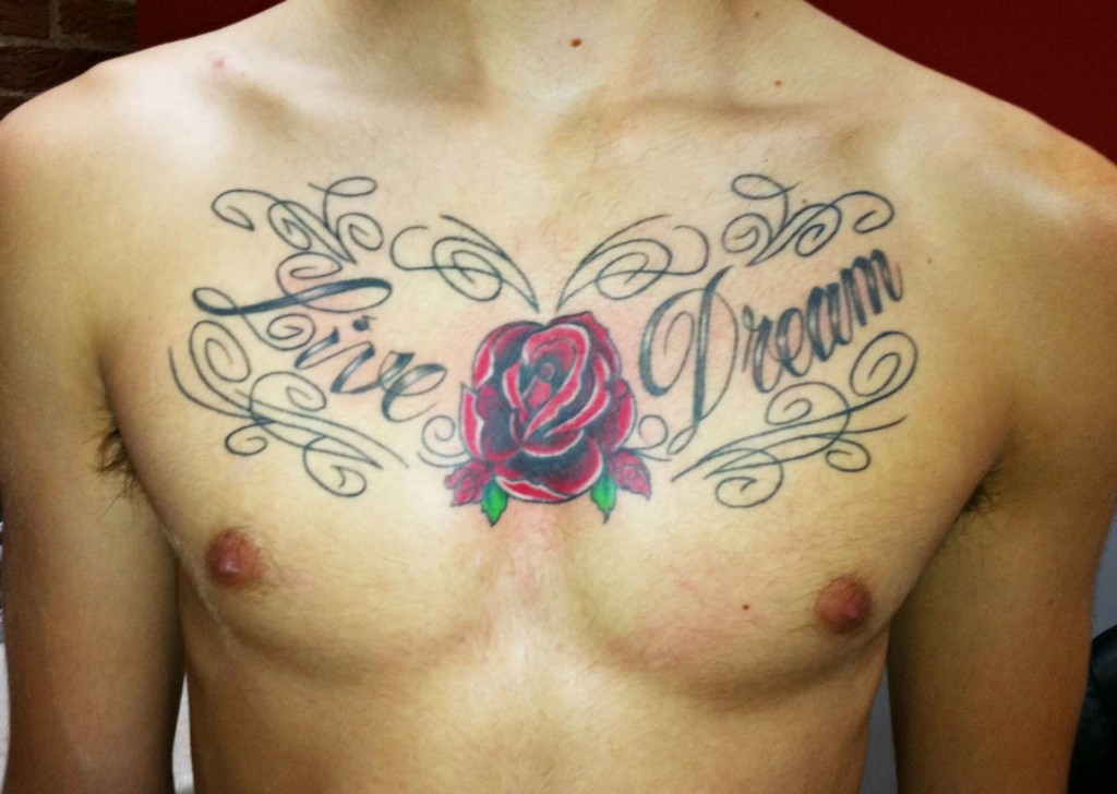 Best Chest Tattoo Quotes Quotesgram Best Chest Tattoo Quotes Quotesgram