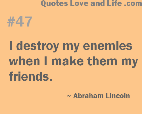 Enemy Friendship Quotes. QuotesGram