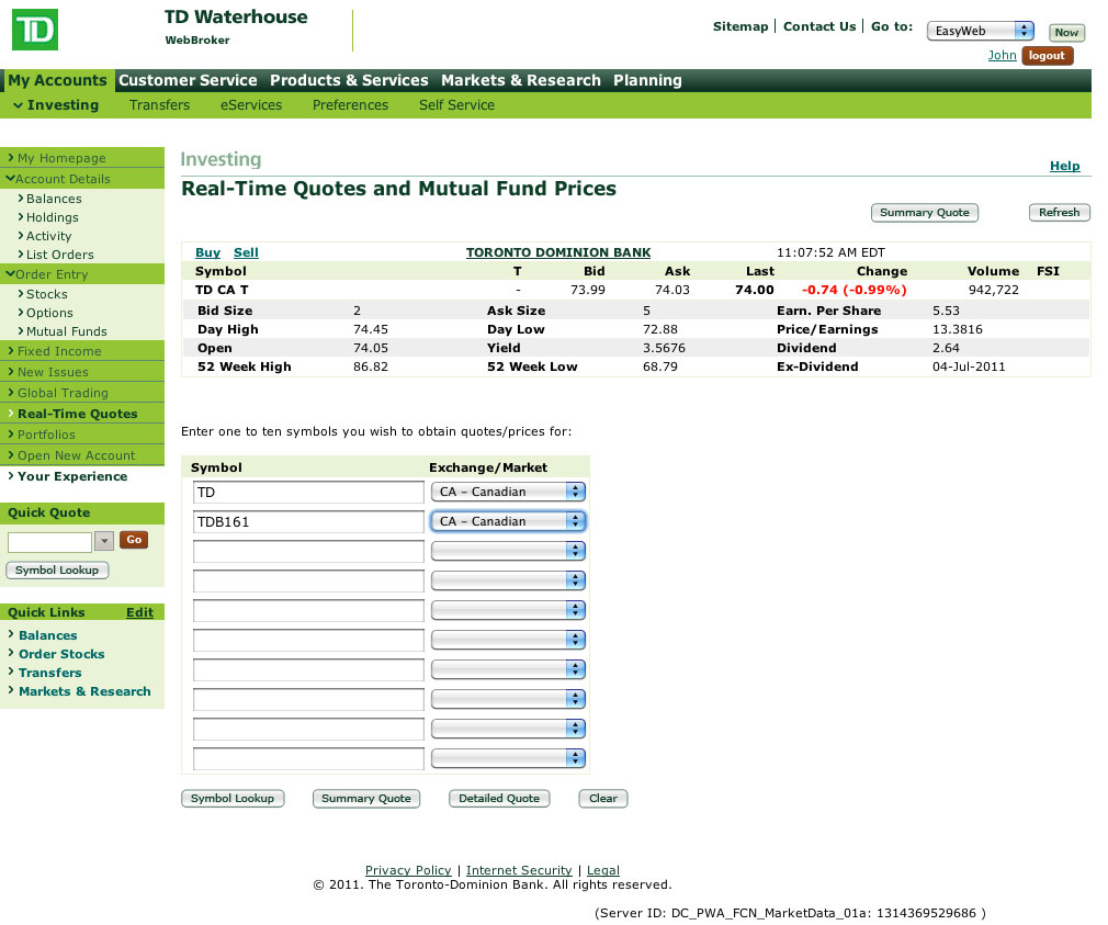 google streaming stock quotes quotesgram