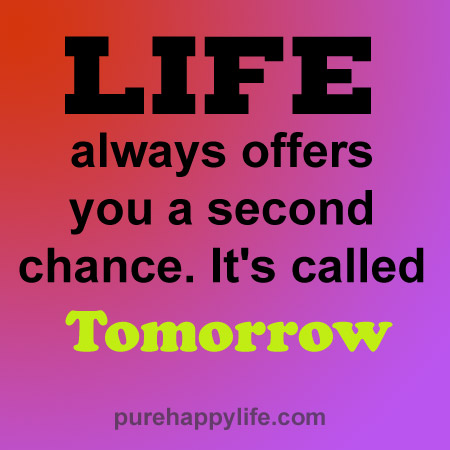 Second Chance Quotes About Life. QuotesGram