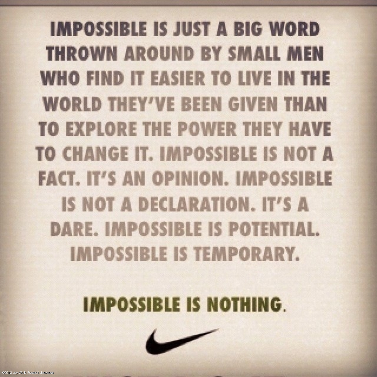 Nike Inspirational Quotes. QuotesGram
