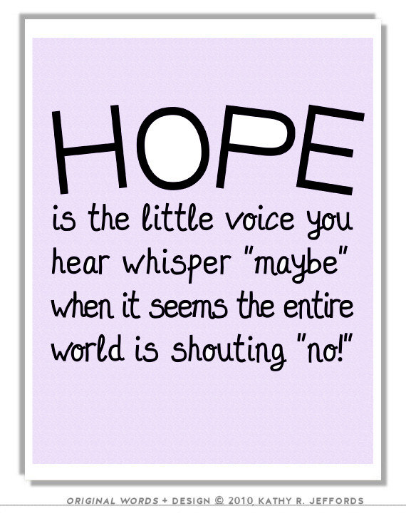 Printable Inspirational Quotes Of Hope. QuotesGram
