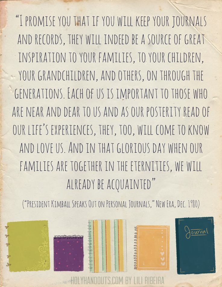 Journal Writing Lds Quotes. QuotesGram