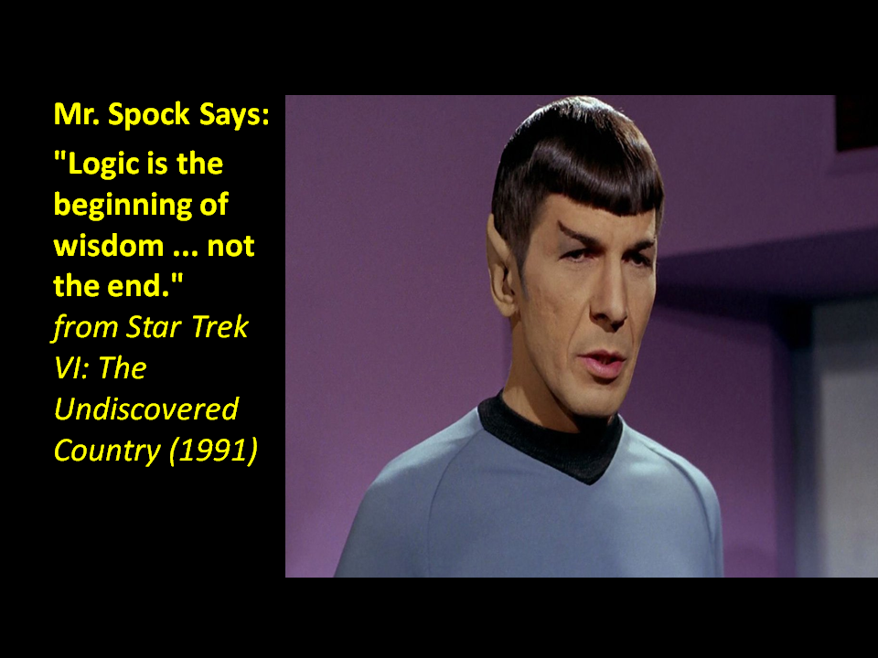 Spock Logic Quotes. QuotesGram