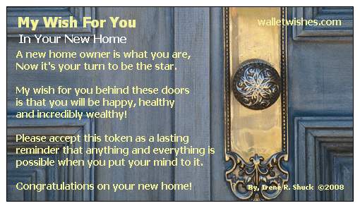 Congratulations On Your New Home Quotes. QuotesGram