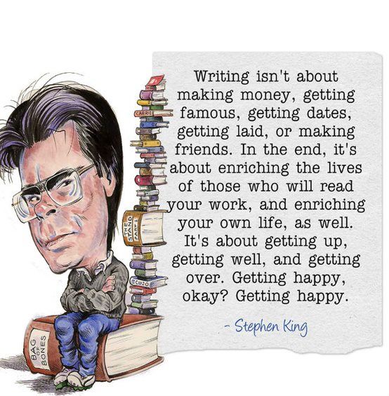 Quotes On Writing Stephen King. QuotesGram